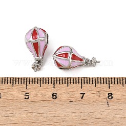 Brass Enamel Pendant Bails&nbsp;KK-H524-13P