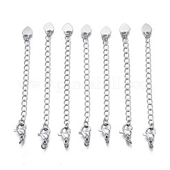 Brass Chain Extender&nbsp;KK-T063-006P-NF