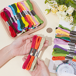72 Bundles Polycotton Embroidery Floss&nbsp;OCOR-GO0001-31