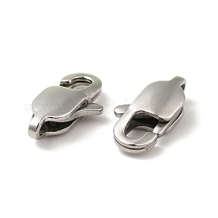 Tarnish Resistant 304 Stainless Steel Lobster Claw Clasps&nbsp;STAS-P190-01