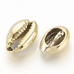 Electroplated Sea Shell Beads&nbsp;SSHEL-S258-05A
