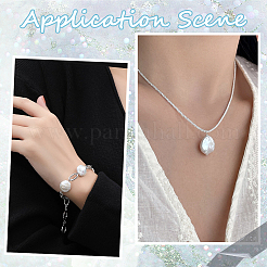 10Pcs Baroque Natural Keshi Pearl Beads&nbsp;PEAR-LT0001-20