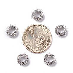 Alloy Rhinestone European Beads&nbsp;CPDL-H998-18