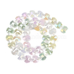 Electroplate Glass Beads Strands&nbsp;EGLA-B011-03