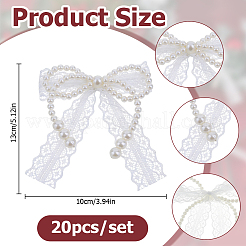 20Pcs Plastic Imitation Pearl Garments Accessories&nbsp;AJEW-HS00012