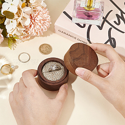 Round Wood Rings Storage Boxes&nbsp;AJEW-WH0166-16A