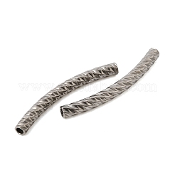 304 Stainless Steel Tube Beads&nbsp;STAS-B128-13A-P