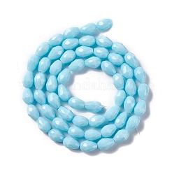 Faceted Glass Beads Strands&nbsp;LS-GLAA-E037-01G
