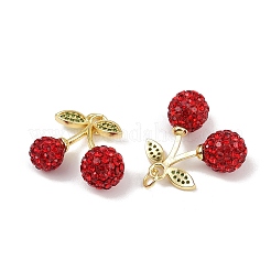 Brass Micro Pave Cubic Zirconia Pendants&nbsp;KK-H072-13G-01