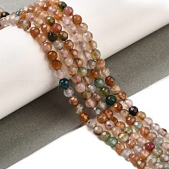 Natural Agate(Dyed & Heated) Beads Strands&nbsp;G-Z068-B09-02