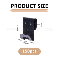 150Pcs Iron Hook Hangers&nbsp;FIND-FH0017-08