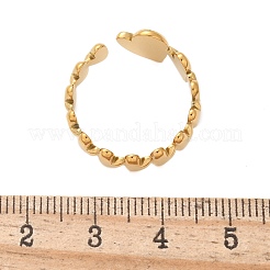 304 Stainless Steel Cuff Rings&nbsp;RJEW-D303-04G