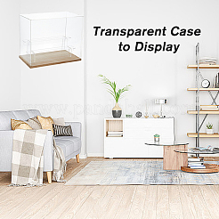 3-Tier Plastic Action Figure Riser Display Cases&nbsp;ODIS-WH0086-112A
