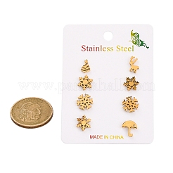 304 Stainless Steel Stud Earring Kits&nbsp;EJEW-H142-02G