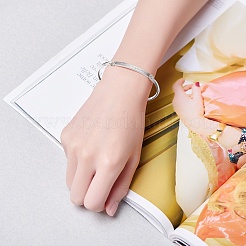 Fashion Engraved Brass Inspirational Bangle&nbsp;JB247B