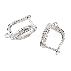SHEGRACE Brass Hoop Earring Findings&nbsp;XGRQ79455-939P