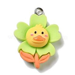 Opaque Resin Pendants&nbsp;RESI-D055-081P