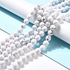 Synthetic Howlite Beads Strands&nbsp;G-E568-04C