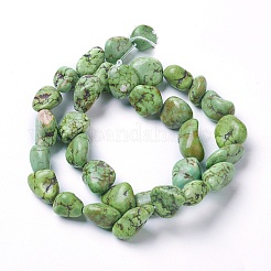 Natural Howlite Beads Strands&nbsp;X-G-F592-01