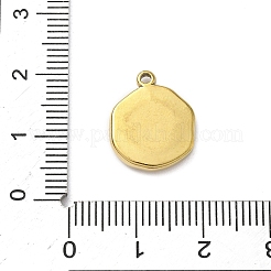 304 Stainless Steel Pendants&nbsp;STAS-K291-12G-02