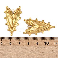 304 Stainless Steel Pendants&nbsp;STAS-L295-06G