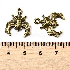 Tibetan Style Alloy Pendants&nbsp;TIBE-N010-04AB-NR