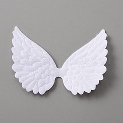 Cloth Embossed Wing Ornament Accessories&nbsp;LS-FIND-WH0037-27B