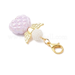 Opaque Acrylic Angel Pendant Decorations&nbsp;HJEW-JM04434