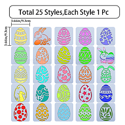 Easter PET Plastic Hollow Out Drawing Painting Stencils Templates&nbsp;DIY-WH0349-107