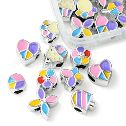 33Pcs 11 Styles CCB Plastic Large Hole Beads&nbsp;DIY-FS0006-72