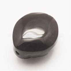Carved Natural Obsidian Pendants&nbsp;G-G660-46