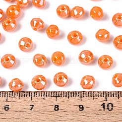 Opaque Colours Glass Seed Beads&nbsp;SEED-N007-34D