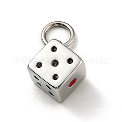 304 Stainless Steel Enamel Pendants&nbsp;X-STAS-E058-05P