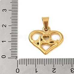 Ion Plating(IP) 304 Stainless Steel Pendants&nbsp;STAS-C103-21A-G