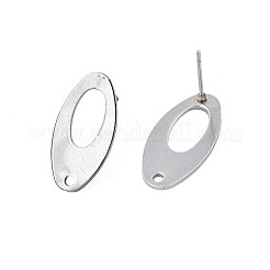 Non-Tarnish 201 Stainless Steel Stud Earring Findings&nbsp;X-STAS-N095-115