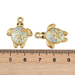 304 Stainless Steel Enamel Pendants&nbsp;STAS-K309-01G-01