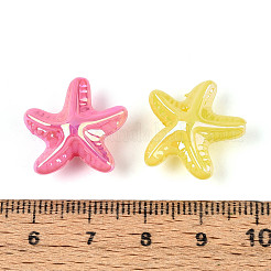 UV Plating Opaque Acrylic Beads&nbsp;OACR-N153-15