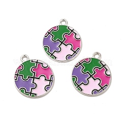 Alloy Enamel Pendants&nbsp;ENAM-J650-02P-02