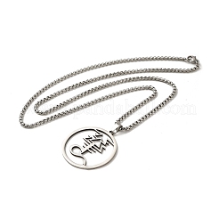 Non-Tarnish Sigil of Khaine Eldar Pendant Necklaces&nbsp;NJEW-C044-02P