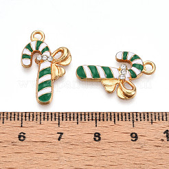 Rack Plating Alloy Enamel Pendants&nbsp;ENAM-N055-151A-01