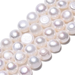 Natural Cultured Freshwater Pearl Beads Strands&nbsp;PEAR-N014-08H