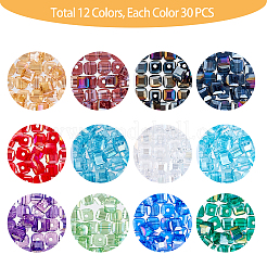 Electroplate Glass Beads&nbsp;EGLA-PH0003-09
