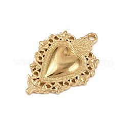 304 Stainless Steel Pendants&nbsp;STAS-P390-02C-G