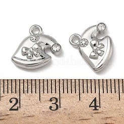Christmas Alloy Crystal Rhinestone Pendants&nbsp;FIND-L026-01A-P