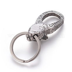 304 Stainless Steel Split Key Rings&nbsp;STAS-E452-64AS
