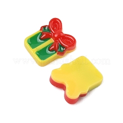 Christmas Theme Luminous Resin Cabochons&nbsp;RESI-U003-02G