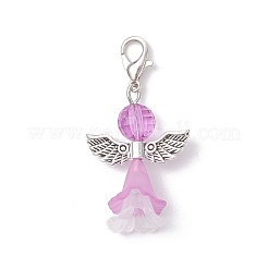 Transparent Acrylic Angel Pendant Decorations&nbsp;HJEW-JM04126
