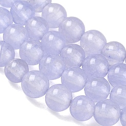 Dyed Natural White Jade Beads Strands&nbsp;GG-CBA9281-B01-4mm