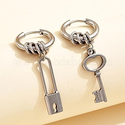 201 Stainless Steel Hoop Earrings&nbsp;FS-WGCCED0-01