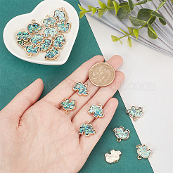 20Pcs Opaque Resin Imitation Shell Pendants&nbsp;RESI-AR0001-32